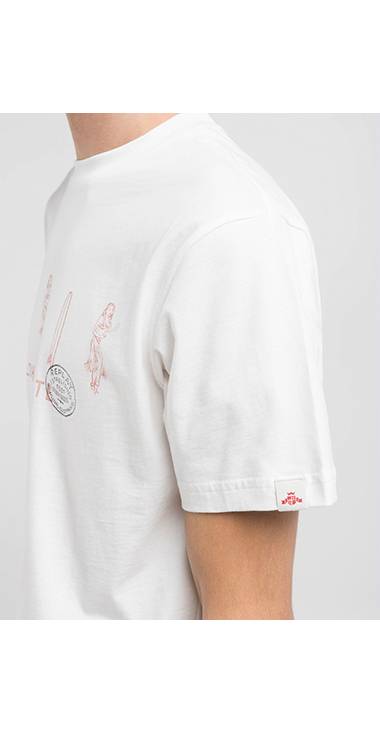 コットンジャ－ジーHAWAIANプリントＴシャツ 詳細画像